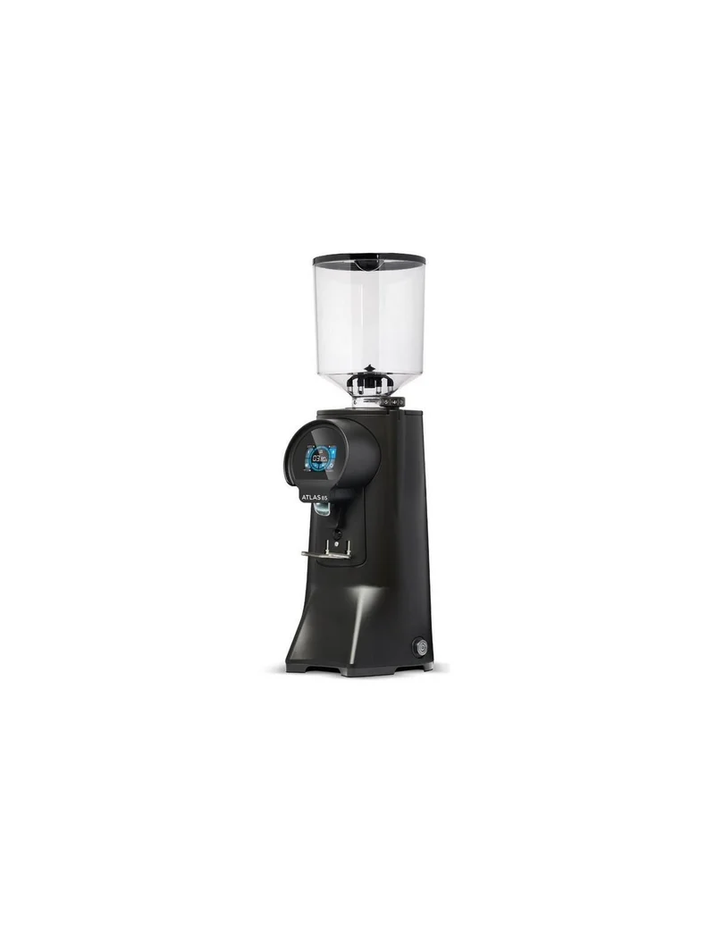 Eureka Atlas 65 Nero Opaco – Professionelle Espressomühle mit 65 mm Flachscheiben