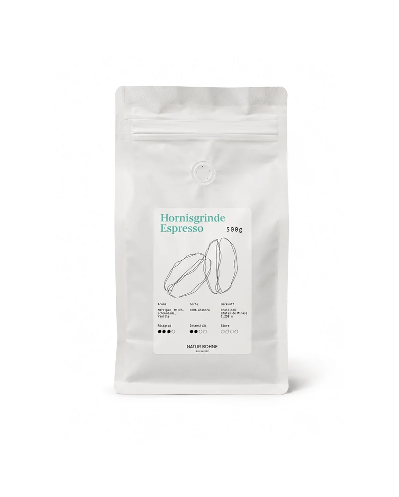 Hornisgrinde Bio Espresso, Single Origin Brasilien