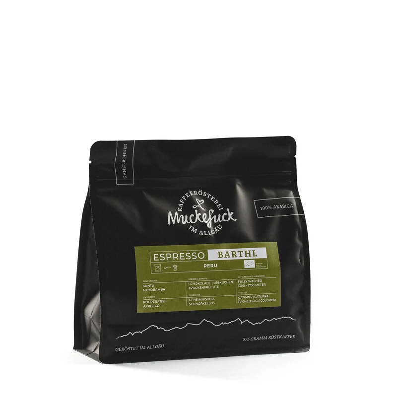Kaffeerösterei MUCKEFUCK – Barthl | Peru | Bio | Espressoröstung