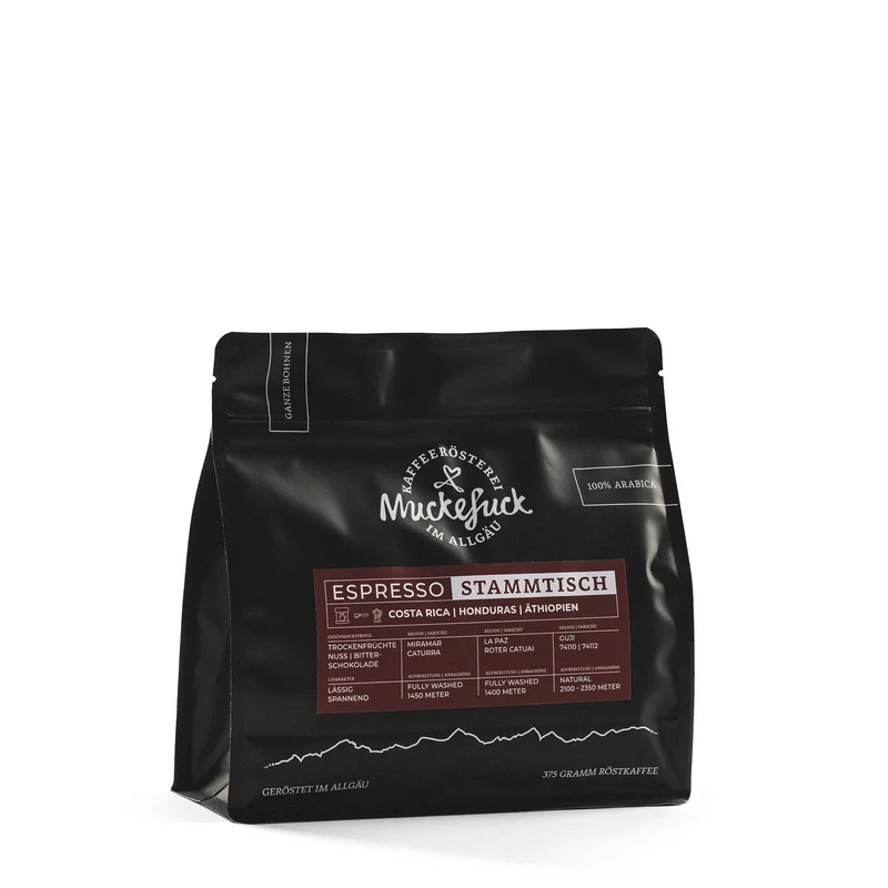 Kaffeerösterei MUCKEFUCK – Stammtisch | Blend | Espressoröstung