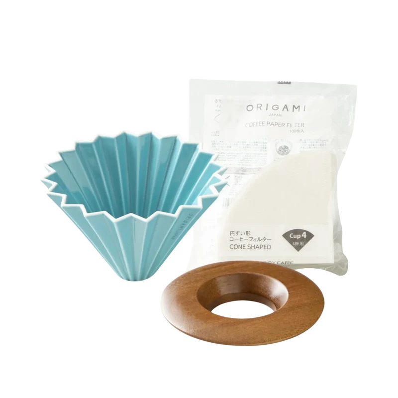 Origami Handfilter Dripper M Set (2–4 Tassen) Made in Japan