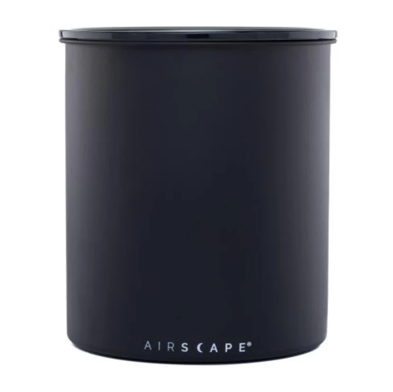 Airscape | Edelstahl Aromabehälter mittel – schwarz matt