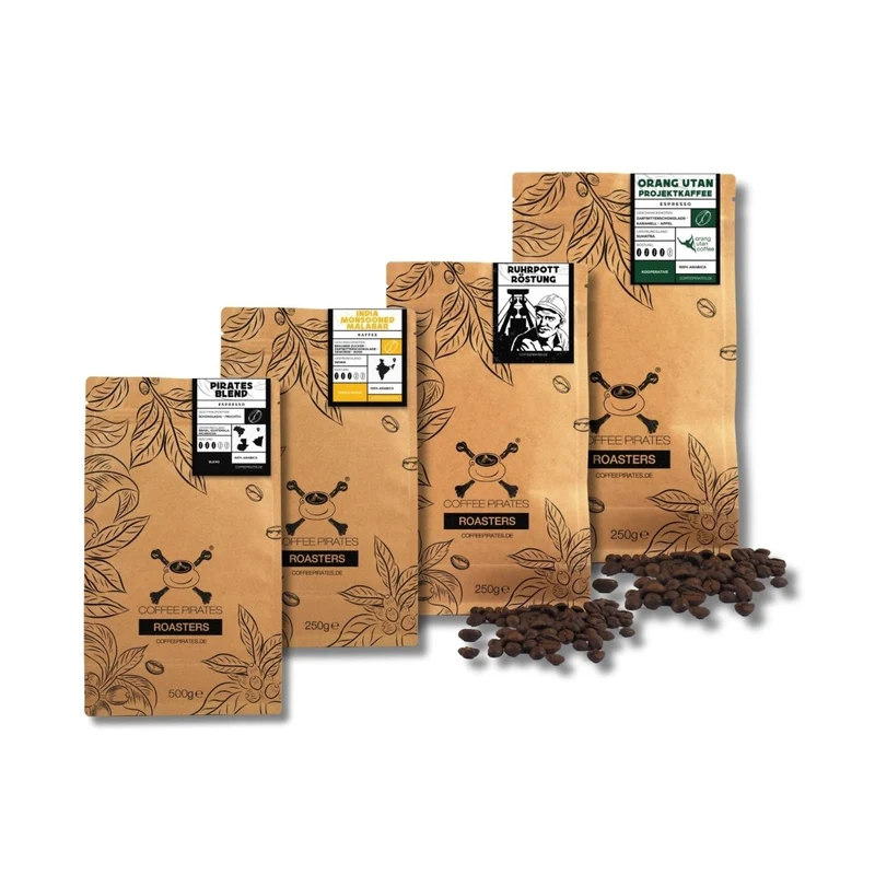 Sommerkaffee Set Espresso – 4 kräftige Specialty Espressi