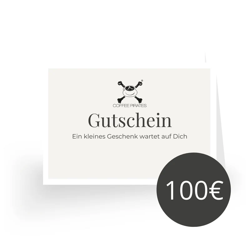 Coffee Pirates Geschenkgutschein 100 €