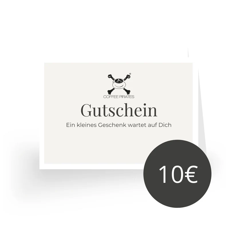 Coffee Pirates Geschenkgutschein 10 €