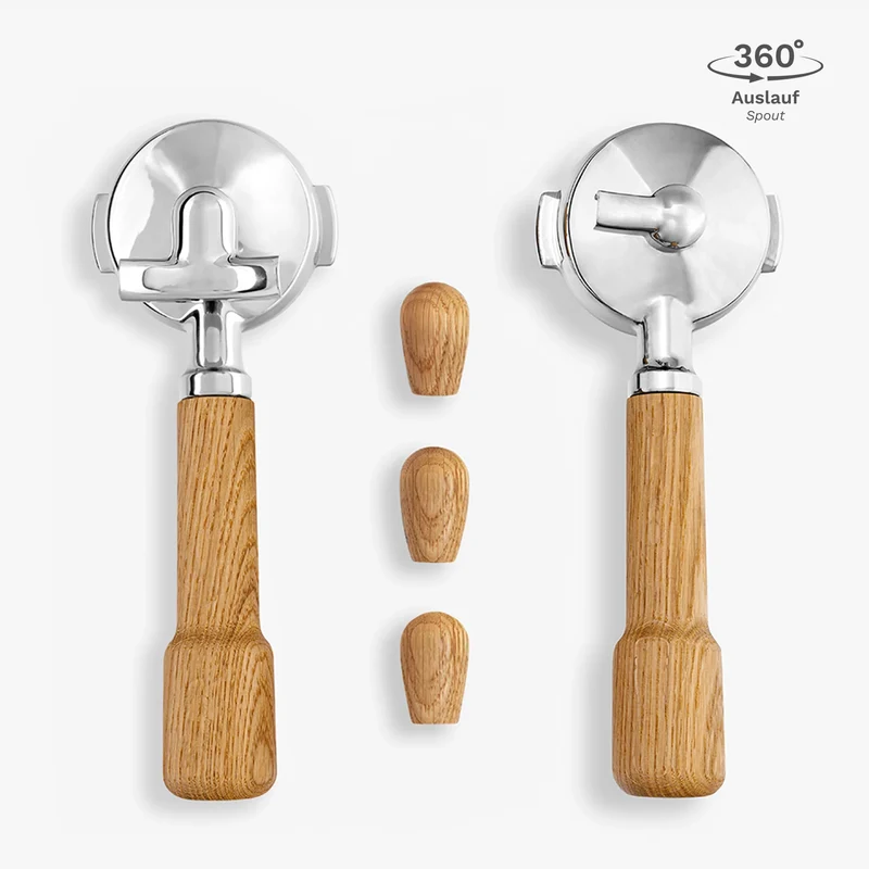 Griffset Classic Kipphebel 5-teilig – Siebträger & Kipphebel-Set für E61 Espressomaschinen