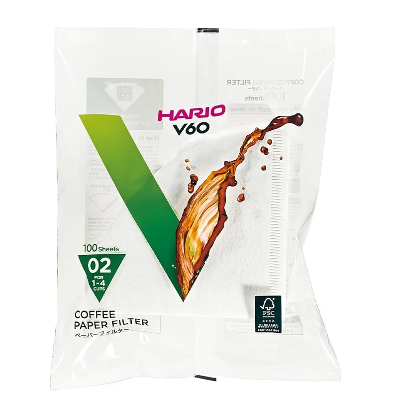 Hario V60 Papierfilter – 100er Packung