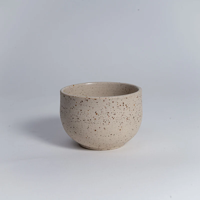 MURA MURA Ocha Teetasse mit Spots | Matcha Tasse Beige