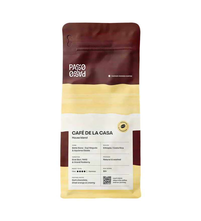 Paso Paso Café De La Casa – Espresso House Blend