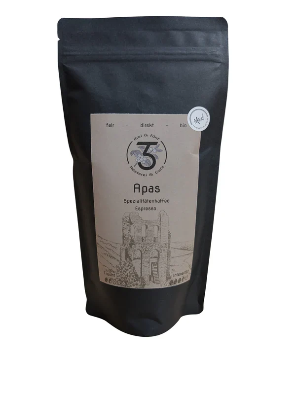 drei & fünf Apas | BIO Espresso aus Brasilien