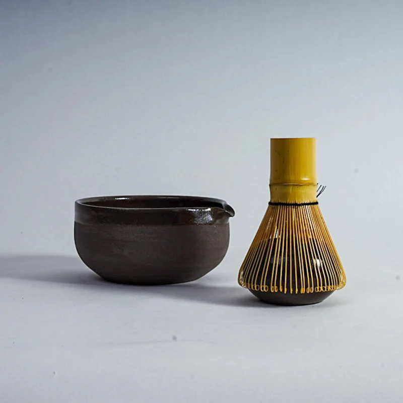 MURA MURA Matcha Set Grau/Schwarz