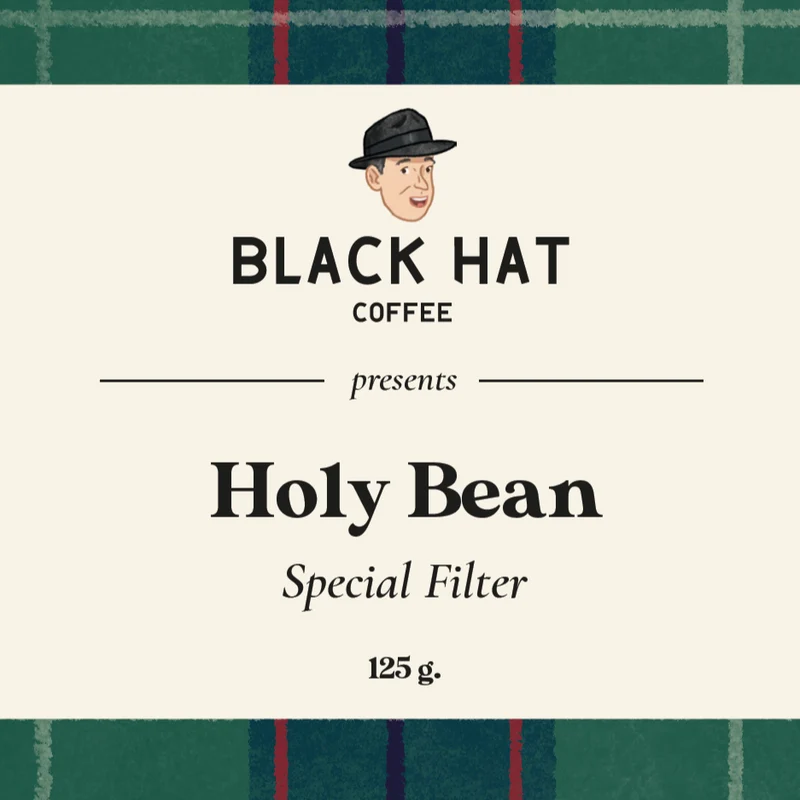 Black Hat Holy Bean – Special Filter, Anaerobic Natural – Ethiopia Yirgacheffe