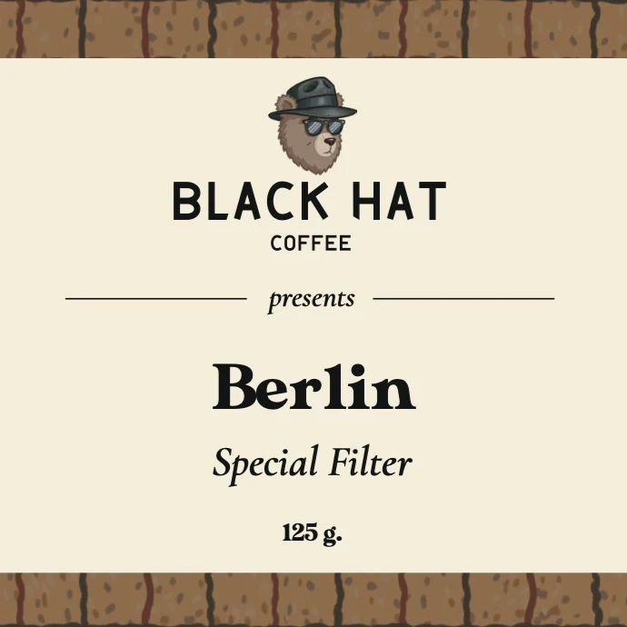 Black Hat Berlin-Special Filter – Extended Natural, Honduras