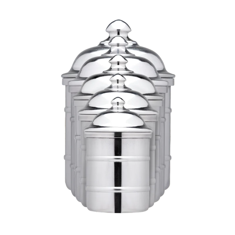 Gewürzdosen „Palermo“ 5er-Set aus Aluminium