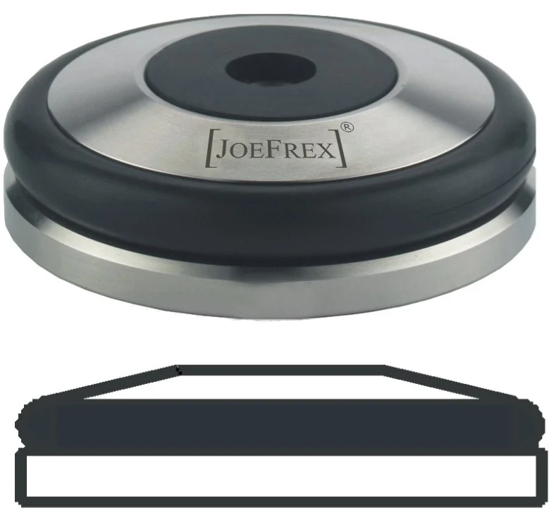 JoeFrex Base Knock 58 - Edelstahl Tamperplatte