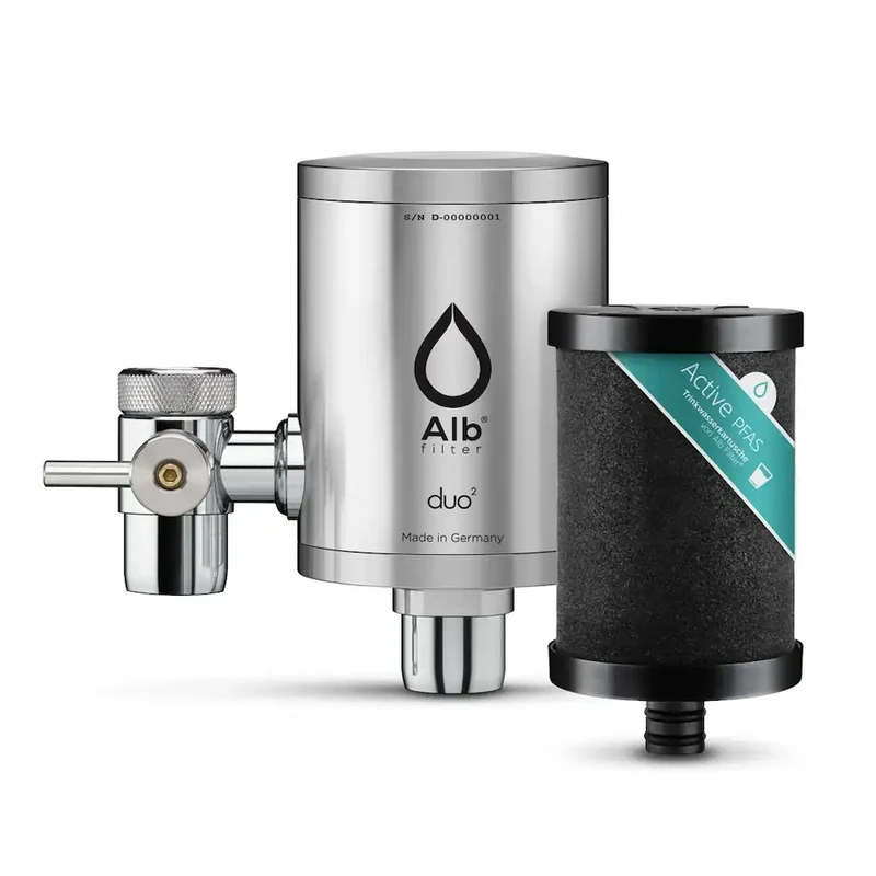 Alb Filter Duo Active PFAS Wasserhahn Wasserfilter