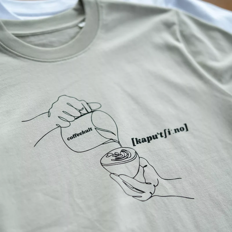 Cappuccino T-Shirt | 2 Farben