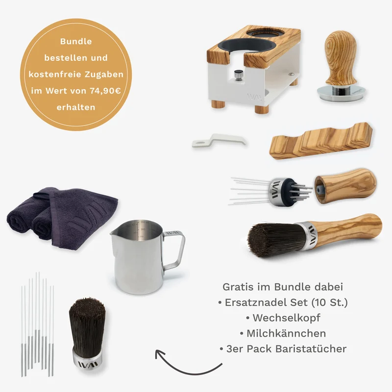 Tamperstation weiß Super Bundle - Olive