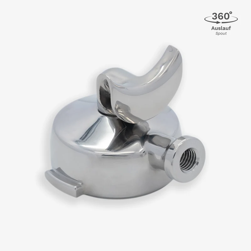 Siebträgerkopf Edelstahl 360°