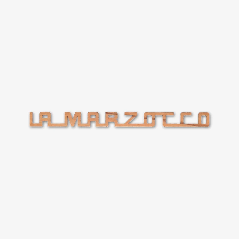 Echtholz-Schriftzug für La Marzocco Linea Mini & Mini R