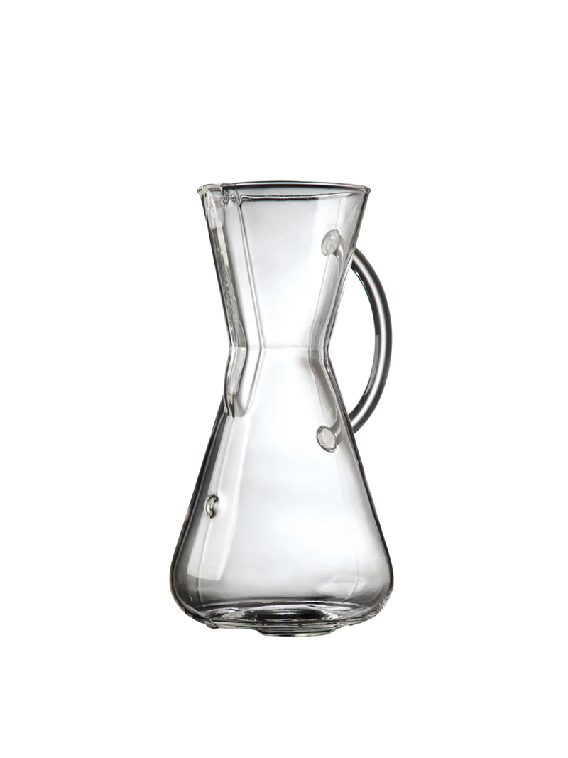 Three Cup Glass Handle