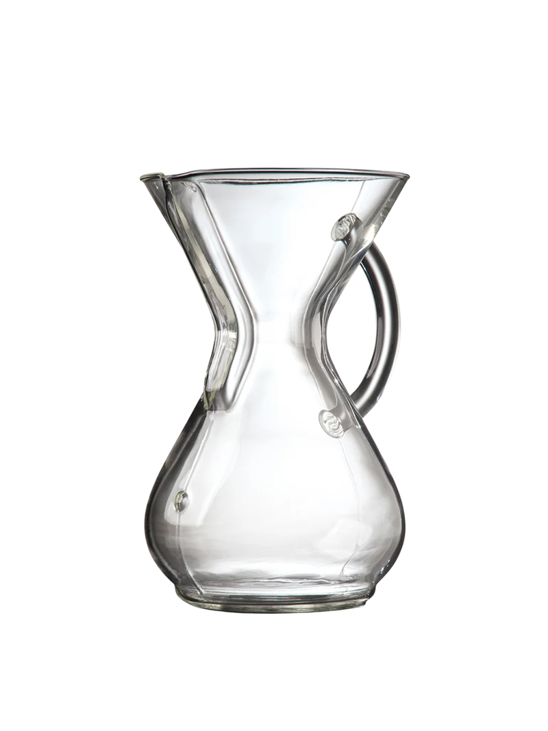 Six Cup Glass Handle