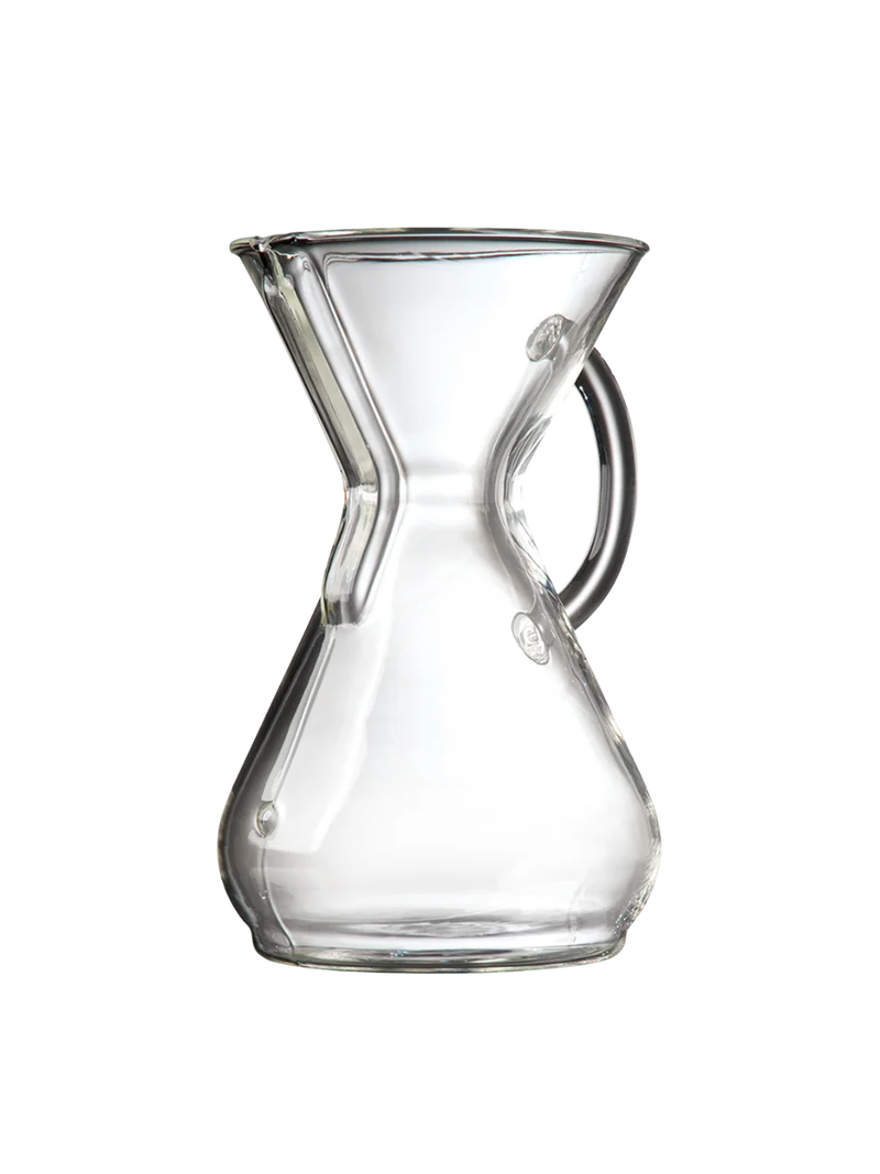 Eight Cup Glass Handle