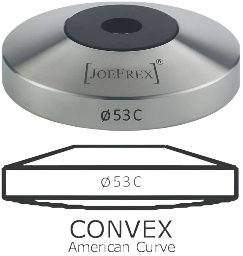 JoeFrex Base Convex Edelstahl