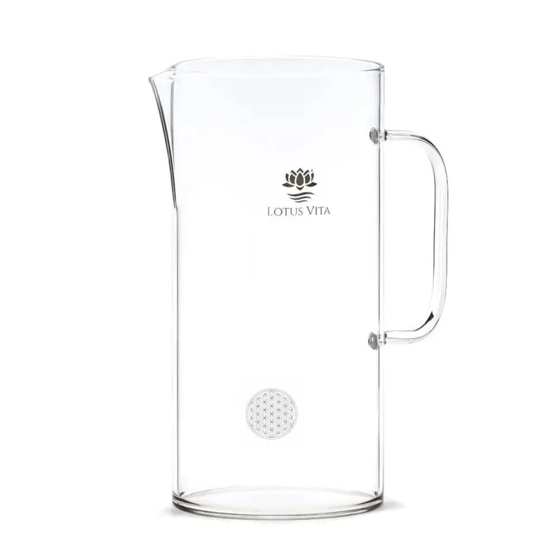 Lotus Vita Glas-Einfüllkaraffe 3L inkl. Filzuntersetzer