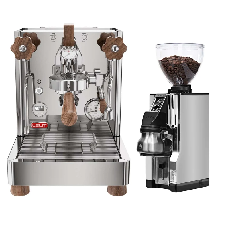 Bundle Lelit Bianca V3 mit Eureka Libra AP65 Chrom