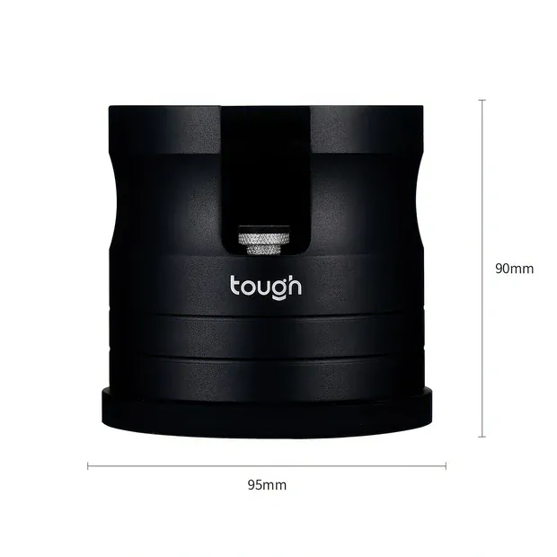 Lastaforest Tough Station für Tamper & Siebträger aus Edelstahl (Schwarz, 58 mm) – Stabilität für dein Barista-Ritual