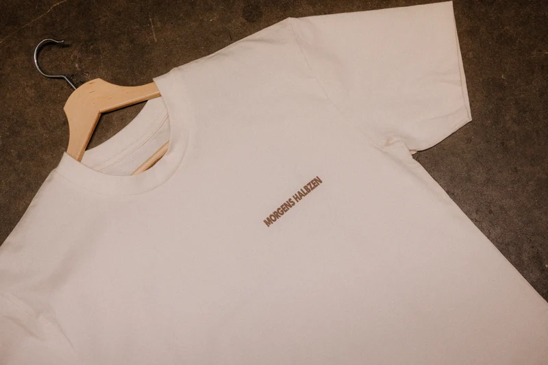 B&S T-Shirt "Halb Zen" beige