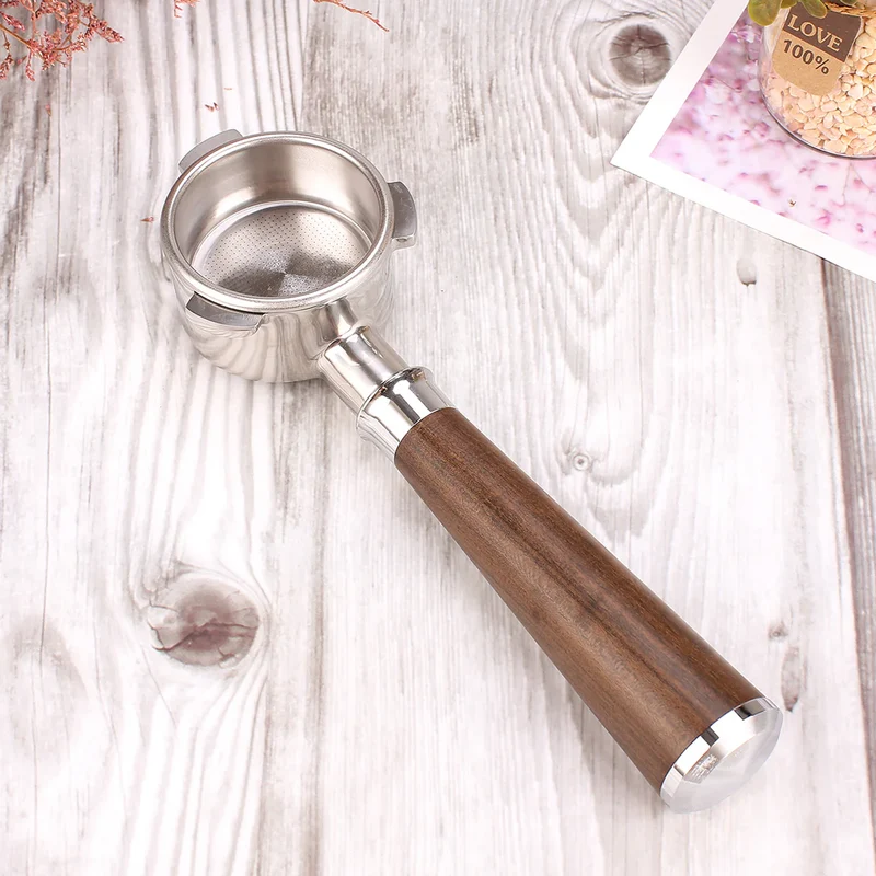 53mm Portafilter for Brevillie bottomless with basket wooden
