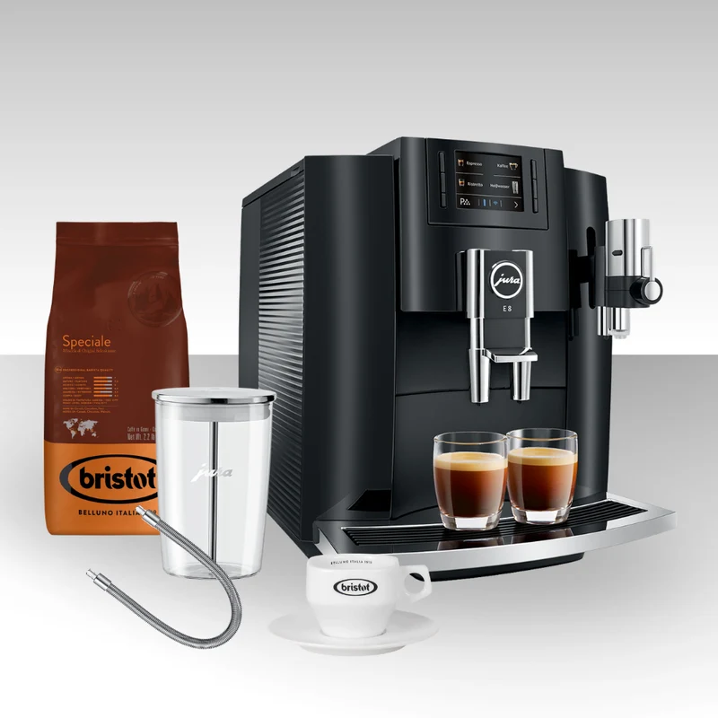 JURA E8 Black Bundle Set