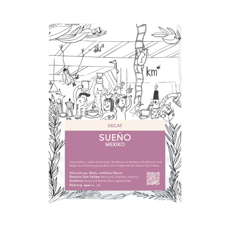 Sueño, Decaf Espresso aus Mexiko