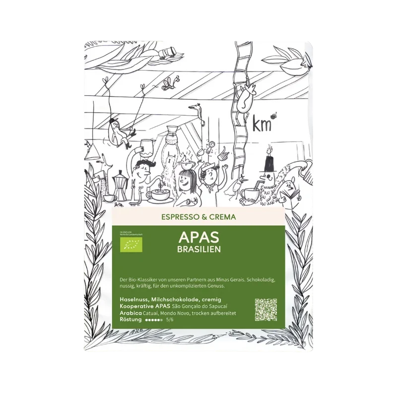 Apas, Bio Espresso aus Brasilien