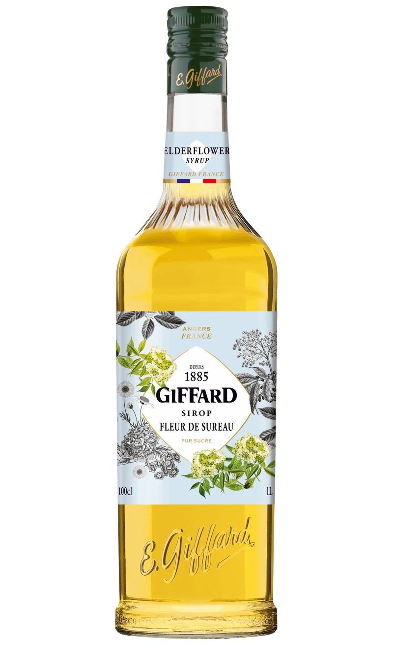 GIFFARD - ELDERFLOWER SYRUP 100CL