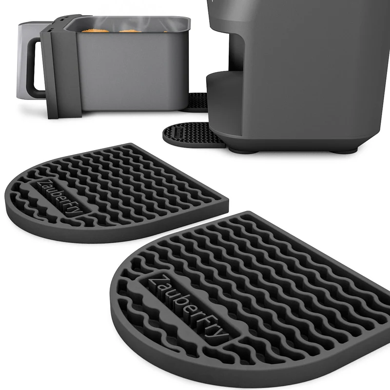 ZauberFry | Silikon Untersetzer für Ninja AF300EU, AF400EU, AF451EU, AF500DE und SL400EU (2er-Set)