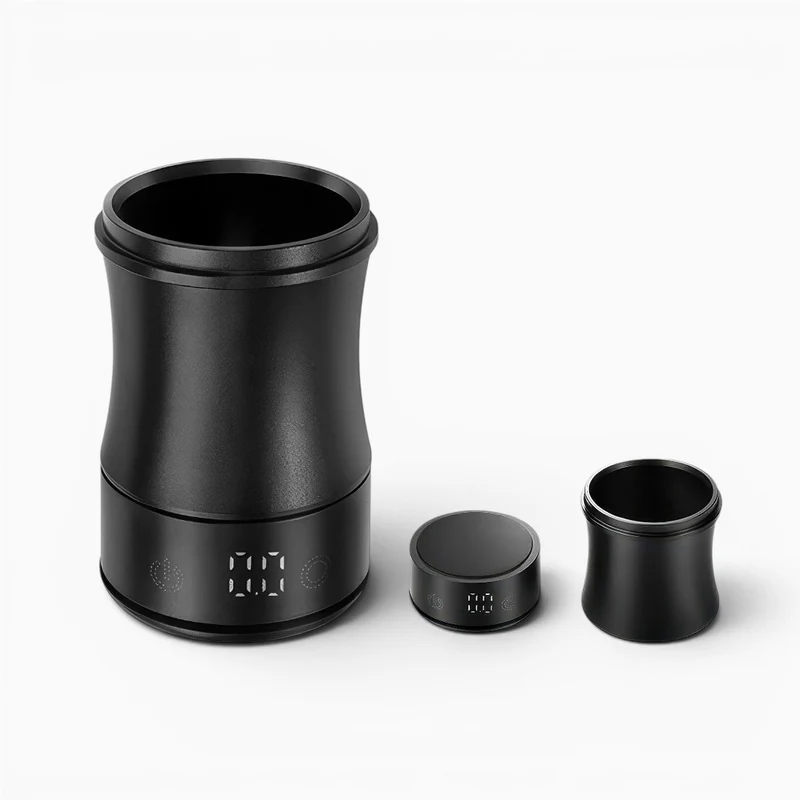Coffee Dosing Cup with Built-In Scale