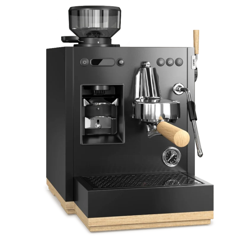Aura Pure - Design-Siebträger mit integrierter Mühle