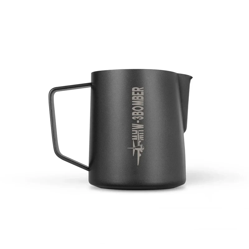 MHW-3BOMBER Latte Art Pitcher 5.0 Milchkännchen 600 ml – Mattschwarz