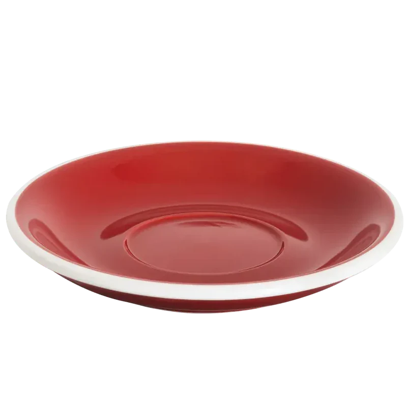 Loveramics Egg Milchkaffee Untertasse 15,5 cm Rot