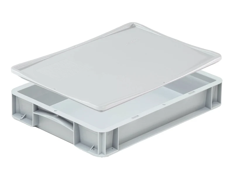 Pizzaballen-Box mit Deckel | 40 x 30 x 7 cm