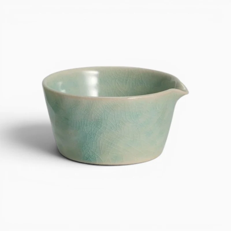 Crackled Glaze Ceramic Espresso Cup