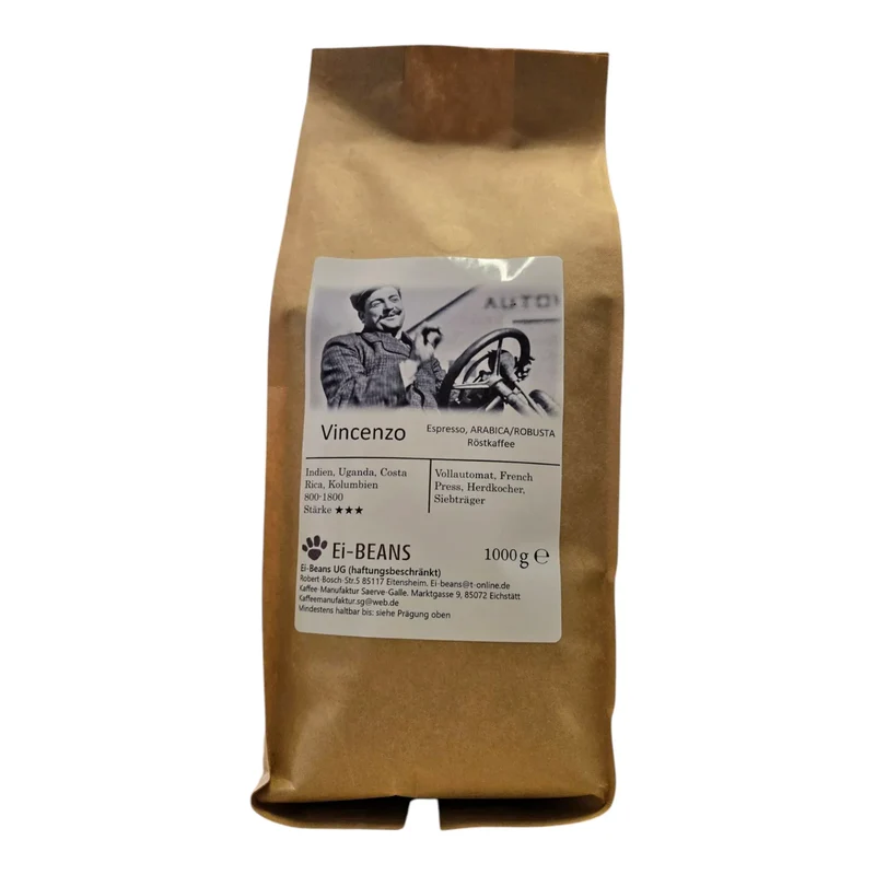 Espresso Vincenzo - Espresso Bohnen Arabica / Robusta