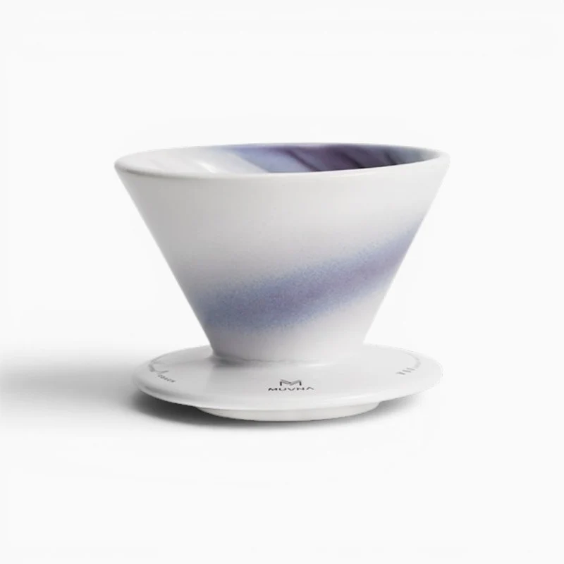Star Vortex V60 Ceramic Dripper - 16 Spiral Ribs