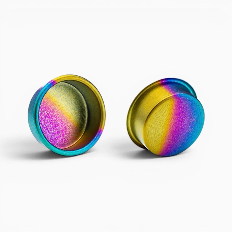 Pure Titanium Espresso Powder Bowl