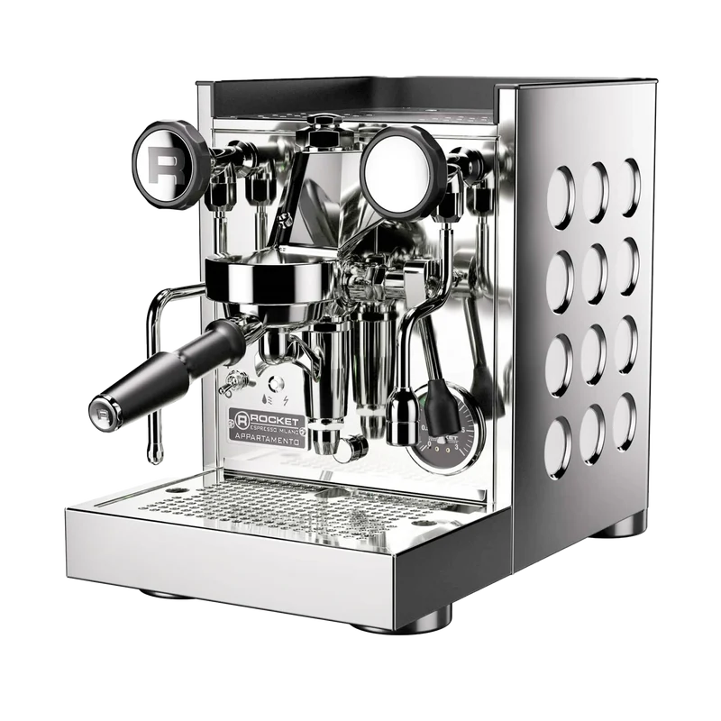 Rocket Appartamento TCA Edelstahl / Weiß | 5 Jahre Garantie | Kaffeewelt