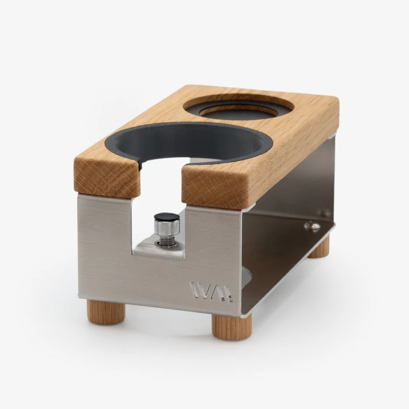 Tamperstation LANG von Wiedemann mit Ring und Tamper-Stand
