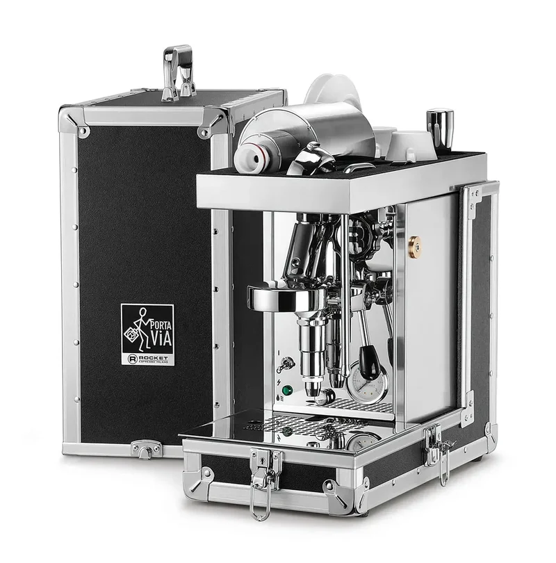 Rocket Porta Via Edelstahl | 5 Jahre Garantie | Kaffeewelt